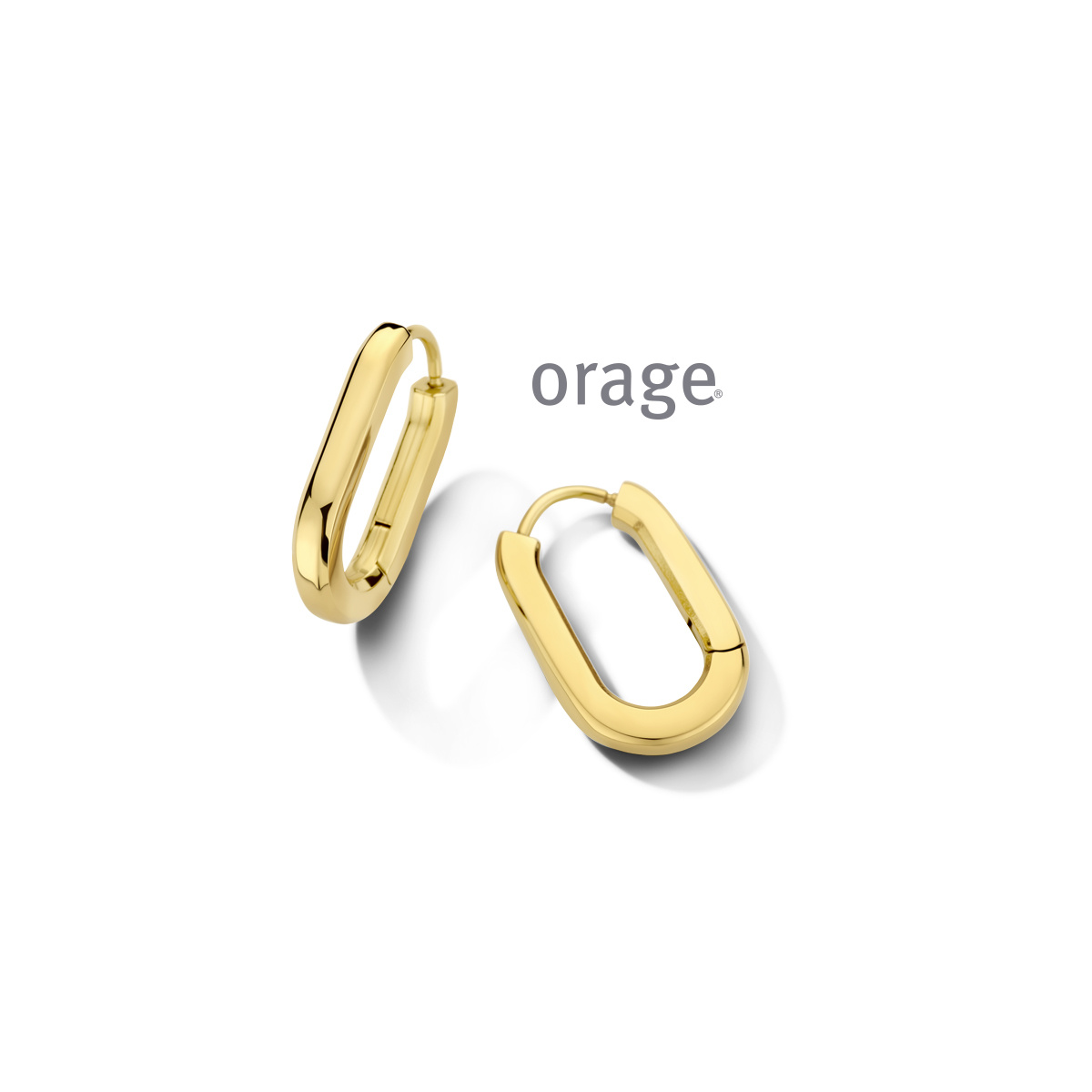 Creolen Orage AW129 Staal Verguld