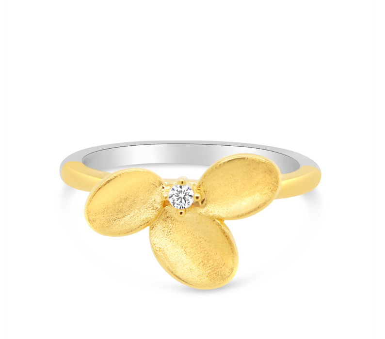 Ring Silver Rose Zilver R2340GB