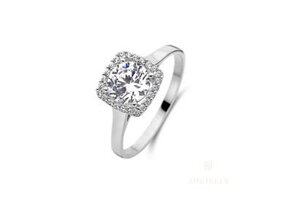 Ring Wit Goud 18kt B593568W Zirkonium