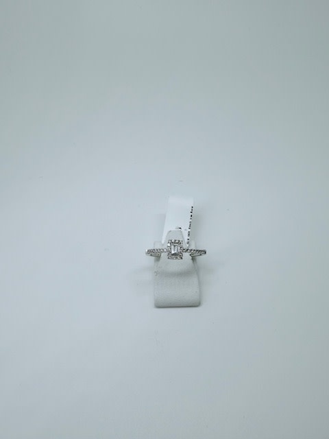 Ring Wit Goud 18kt R60