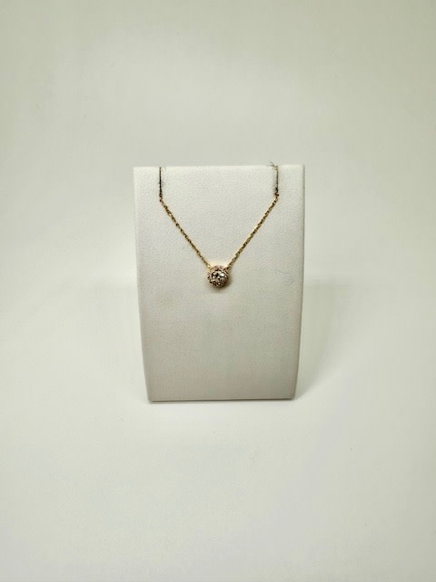 Halsketting Geel Goud 18kt NX10681 0.16ct