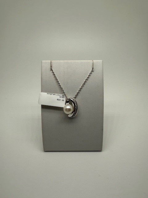 Hanger Wit Goud 18kt 91533 Parel