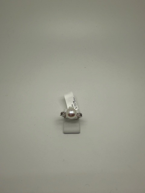 Ring Wit Goud 18kt R8611619 Parel Zirkonium