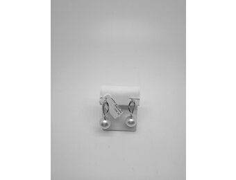 Oorbellen Wit Goud 18kt 10128 Zuidzee