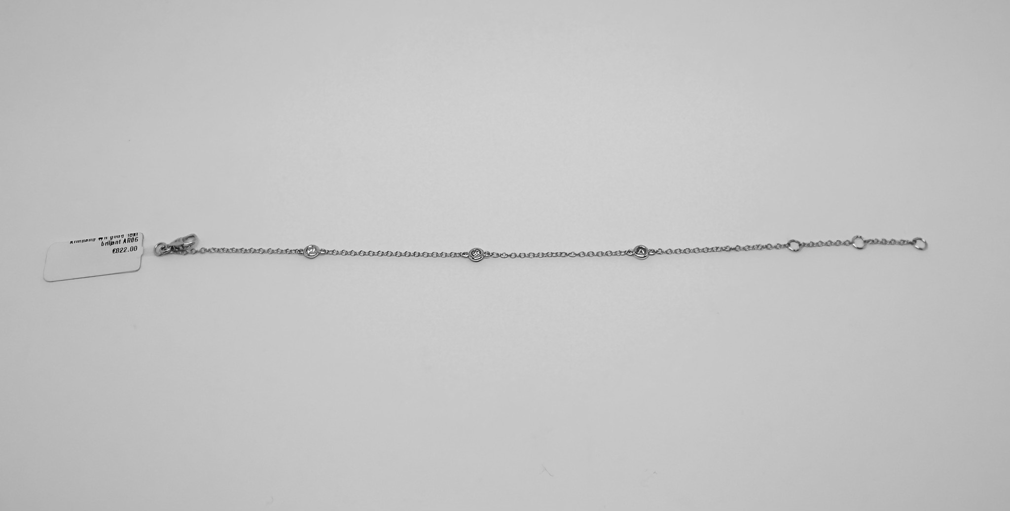 Armband Wit goud 18kt briljant AR06