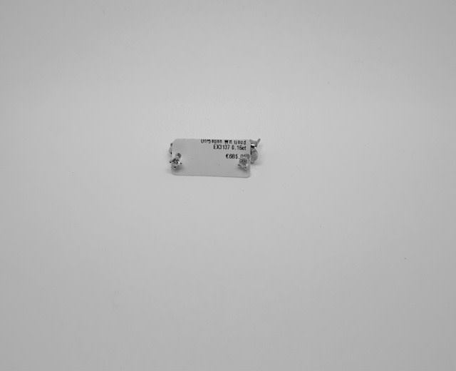 Oorbellen Wit Goud EX3137 0.16ct