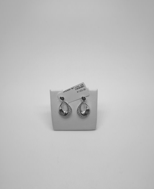 Oorbellen Wit Goud 18kt GO2404WB