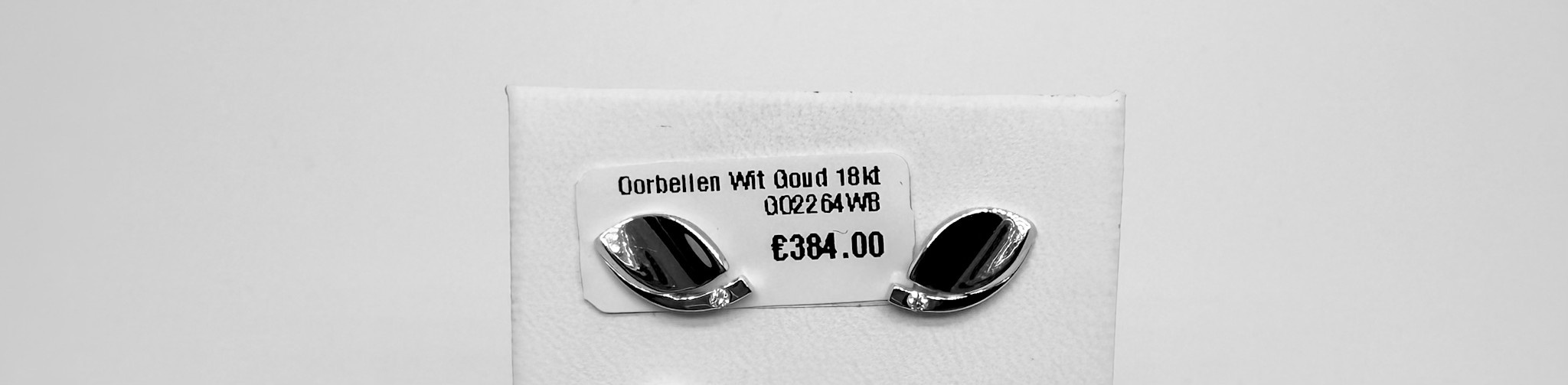 Oorbellen Wit Goud 18kt GO2264WB