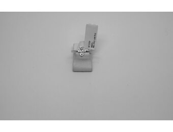 Ring Wit Goud 18kt T1062W