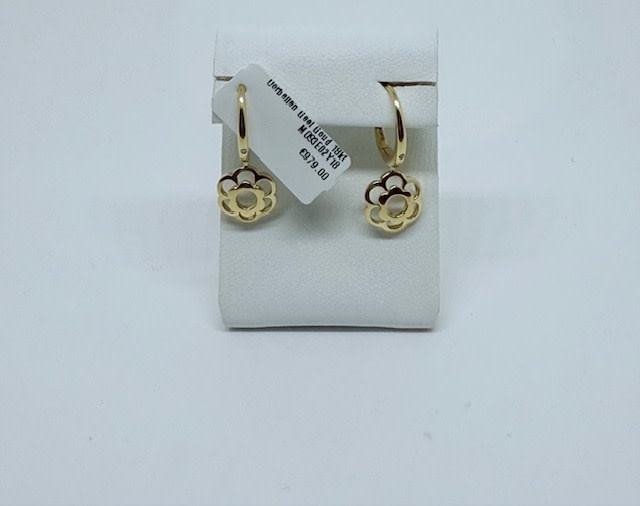 Oorbellen Geel Goud 18kt MO93E02Y18