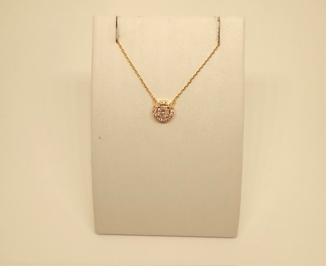 Halsketting Geel Goud 18kt NX10681 0.21ct