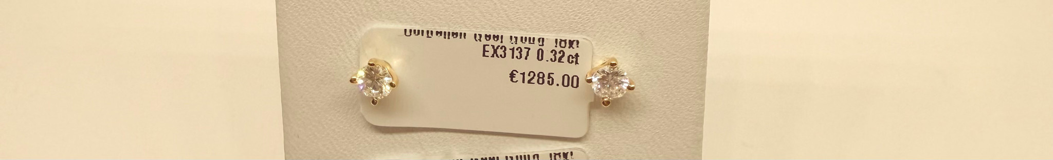 Oorbellen Geel Goud 18kt EX3137 0.32ct