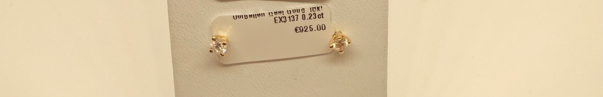 Oorbellen Geel Goud 18kt EX3137 0.23ct