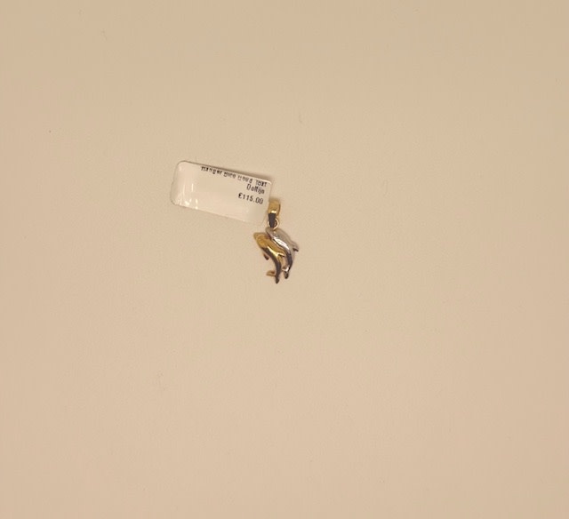 Hanger Bico Goud 18kt Dolfijn