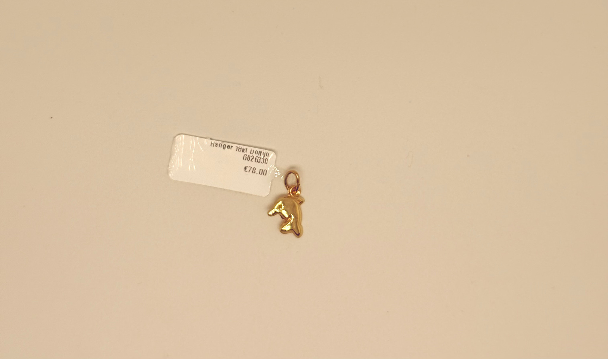 Hanger 18kt Dolfijn G026330
