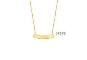 Halsketting Orage T445-AR202 naam Esther