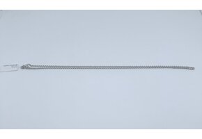 Halsketting Wit Goud 18kt 42cm 5.7gr