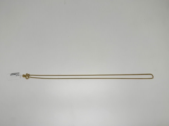 Halsketting Geel Goud BK/333FOR45 8kt 1.5mm