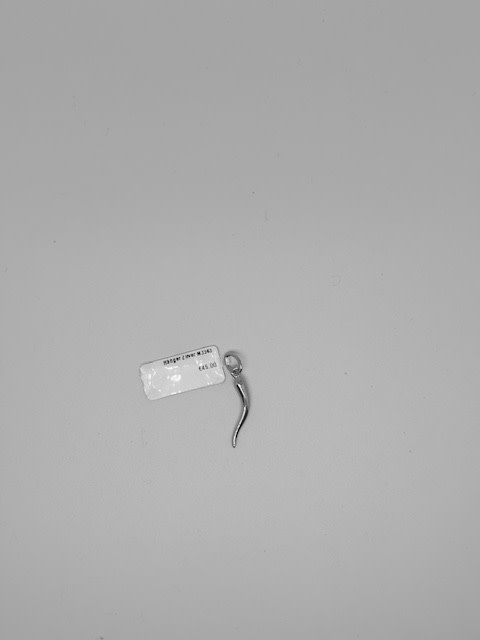 Hanger Zilver M3343 Hoorn des Overvloeds