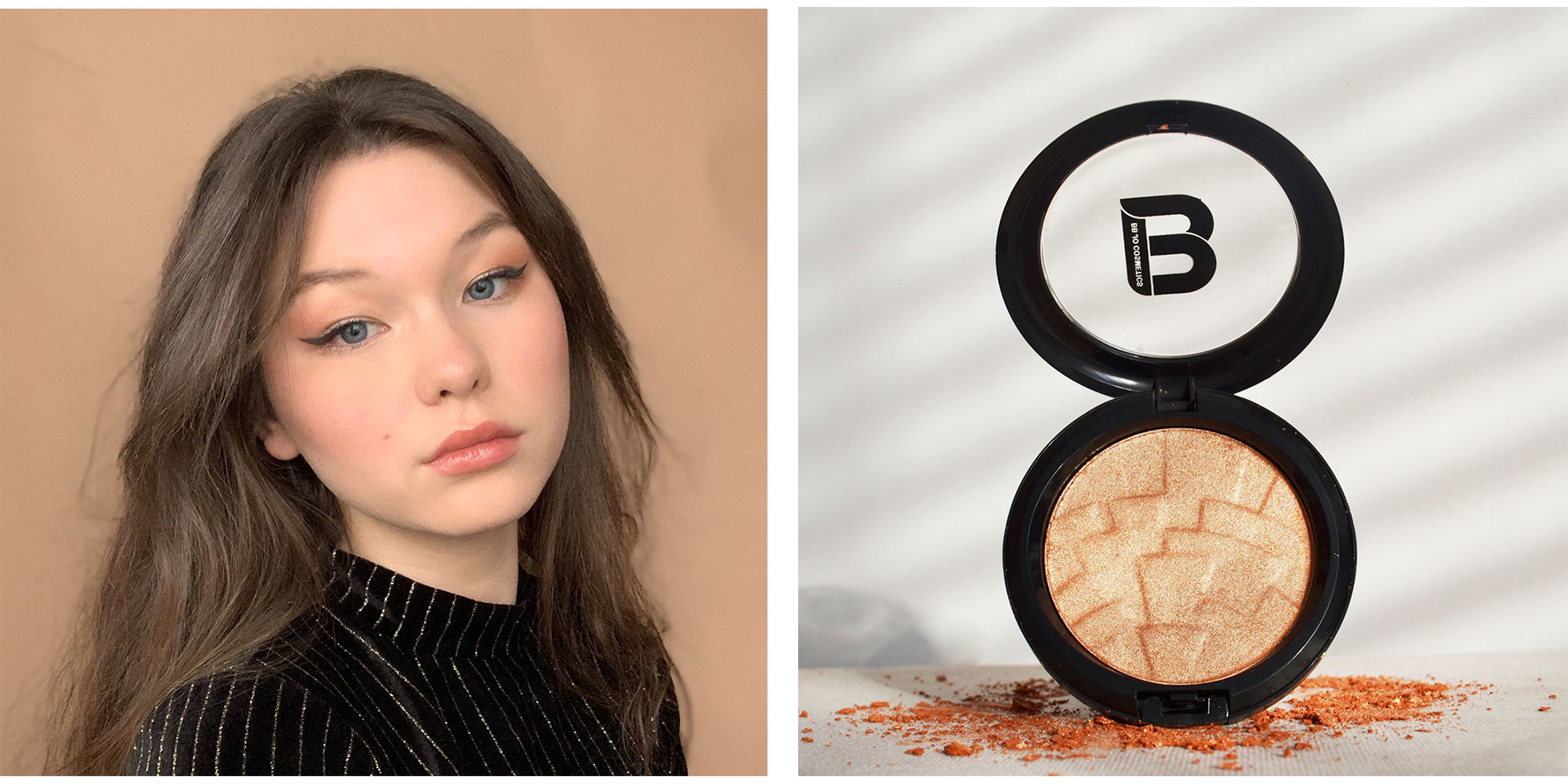 New years eve oudejaarsavond make-up look highlighter