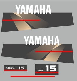 Yamaha 15 Jahre 2005 Aufklebersatz