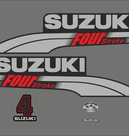 Suzuki Suzuki 4 PS Jahresbereich 2003-2009 Aufklebersatz