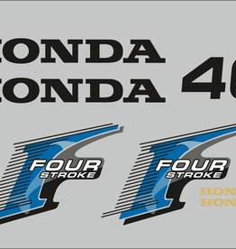 Honda Honda 40 PS Jahresbereich 2006 Aufklebersatz