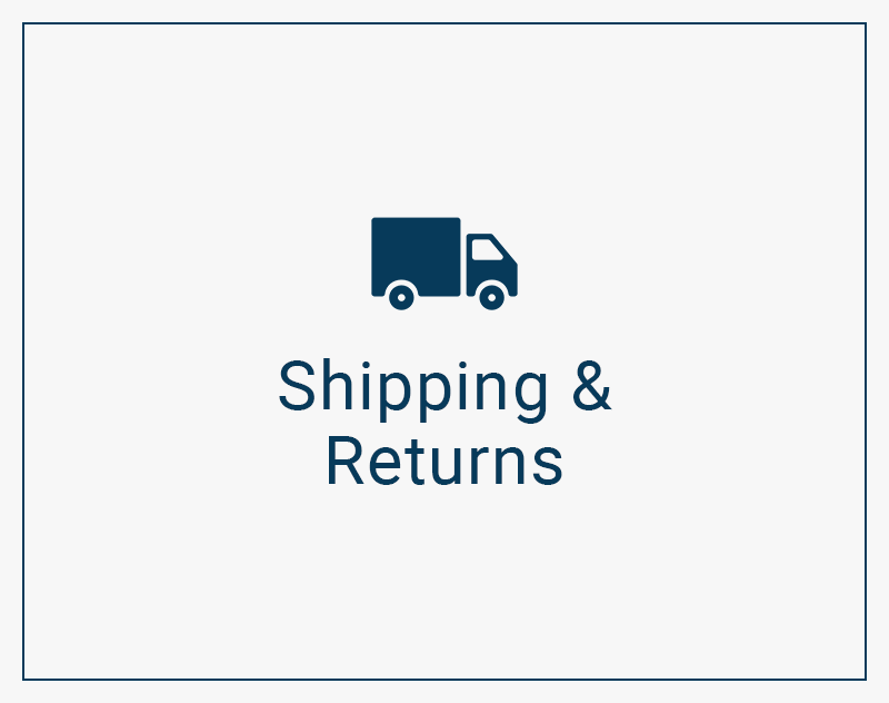 Shipping & returns