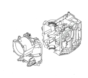 YAMAHA F9.9 F15 CRANKCASE ASSEMBLY P/N: 66M 15100 00 94, 66M 15100 01 94, 66M 15100 02 1S, 66M