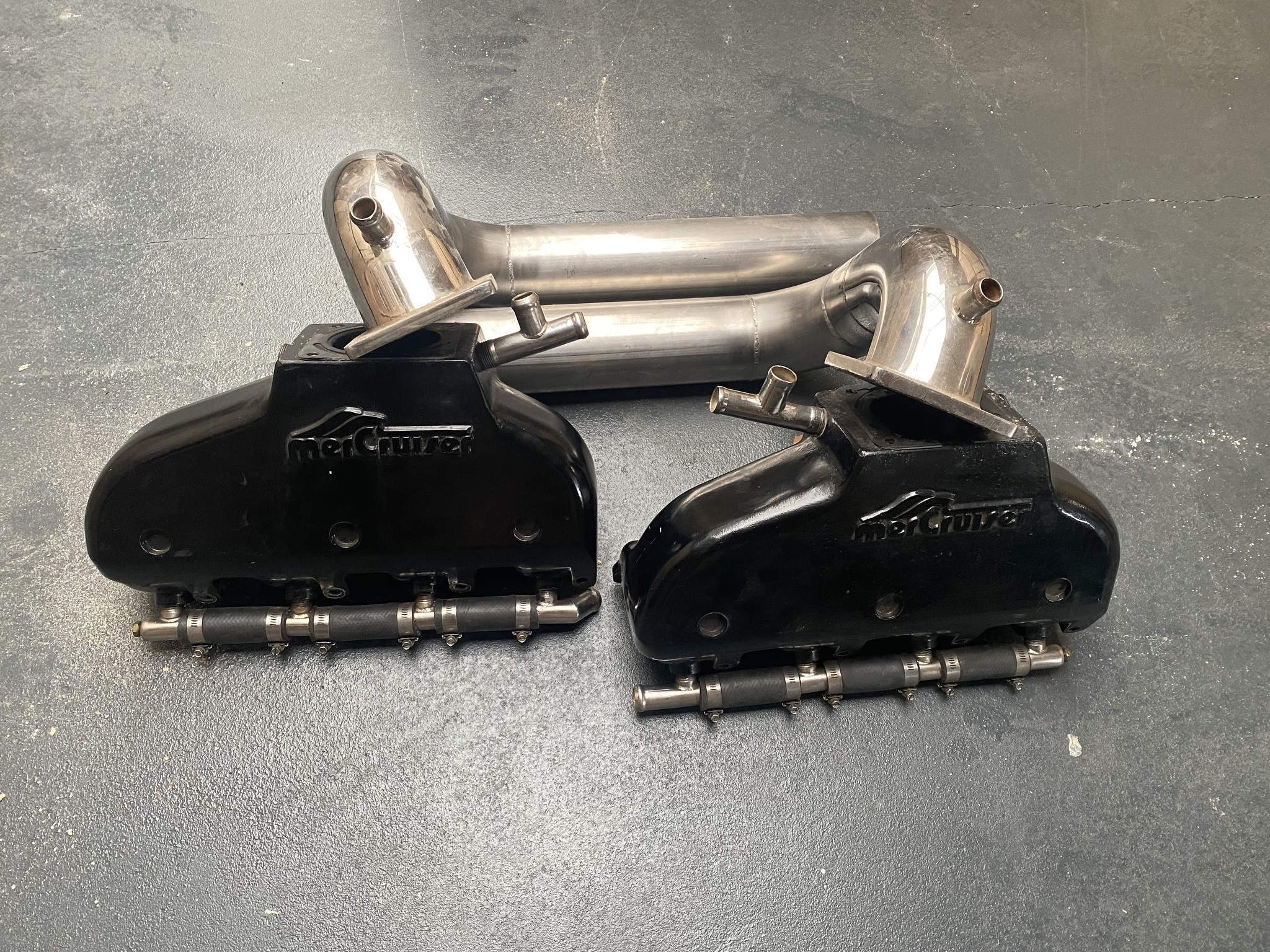 USED 100 Good MerCruiser Racing Exhaust System with High Performance