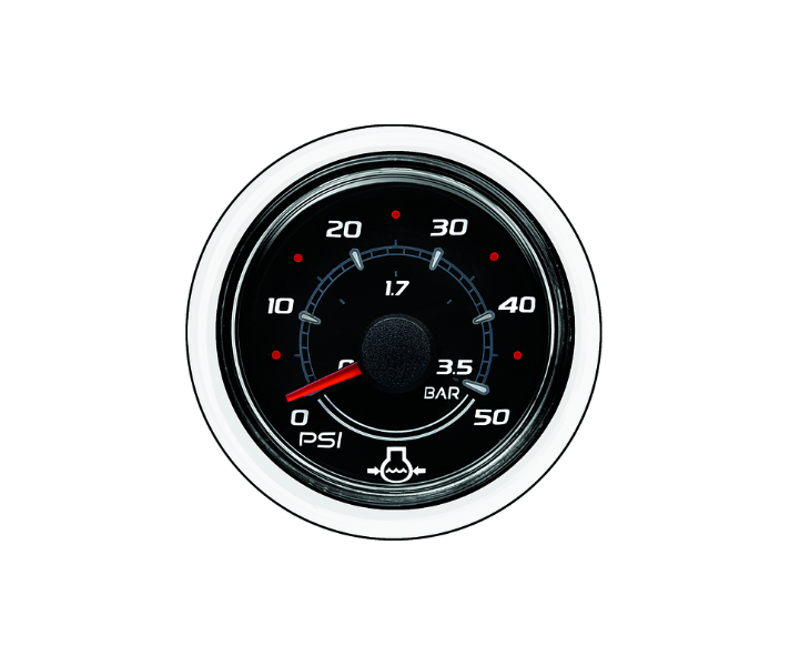 Mercury SC 100 Water Pressure Gauge 52 MM (8M0052850) Allesmarine.de