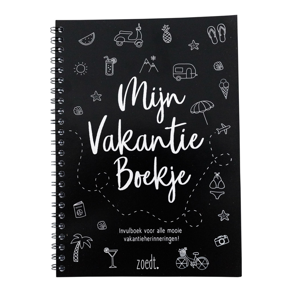 Zoedt Zoedt: Mijn vakantie invulboek