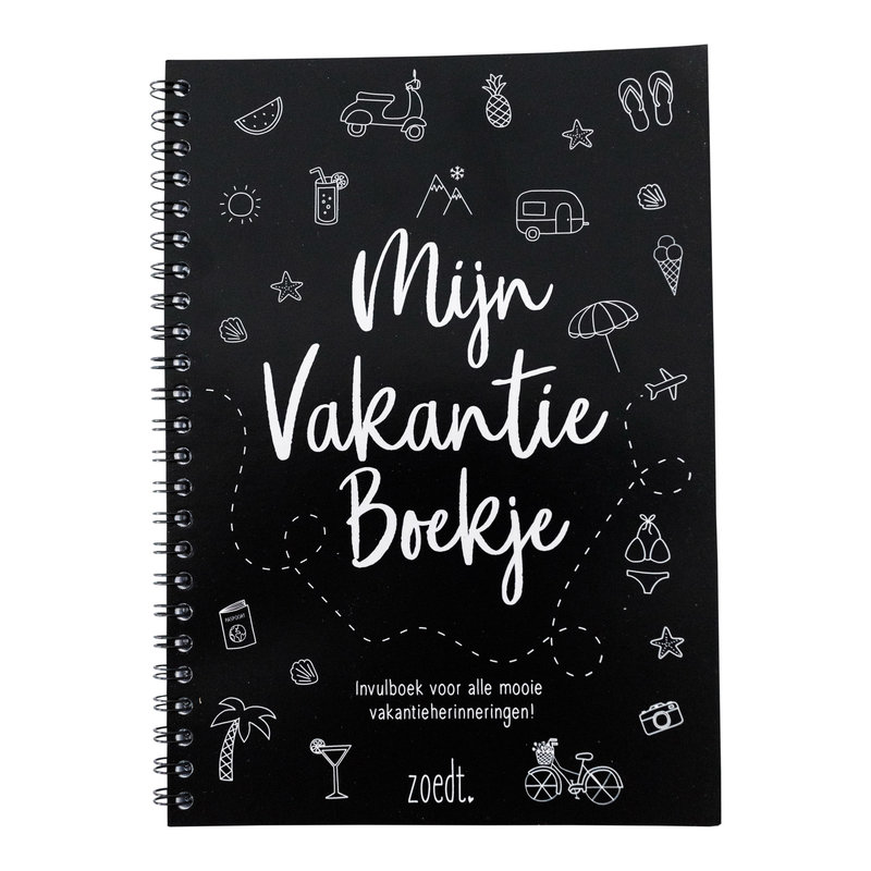 Zoedt Zoedt: Mijn vakantie invulboek