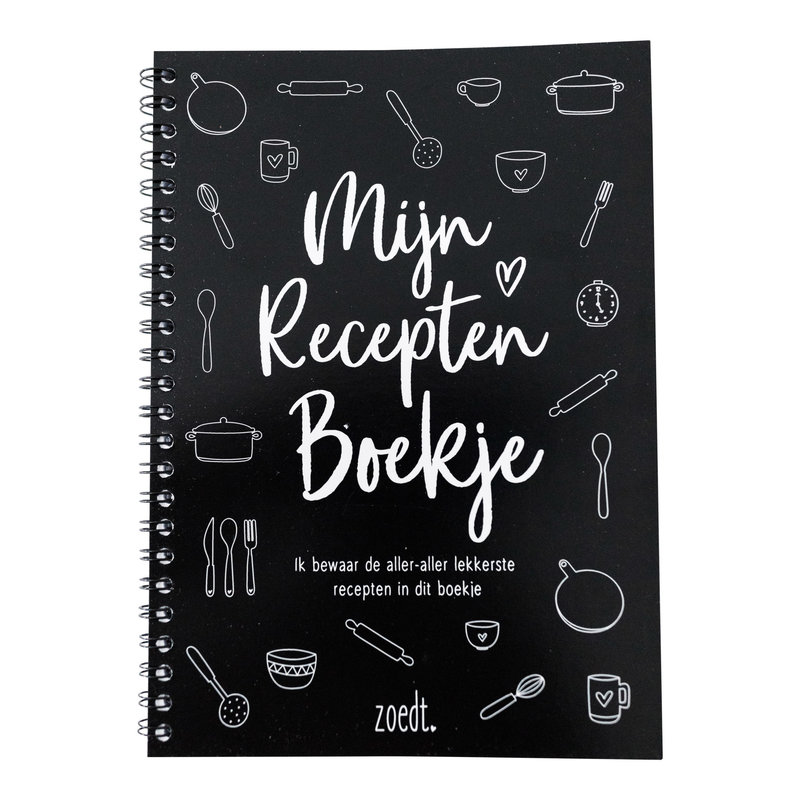 Zoedt Zoedt:  Recepten invulboek