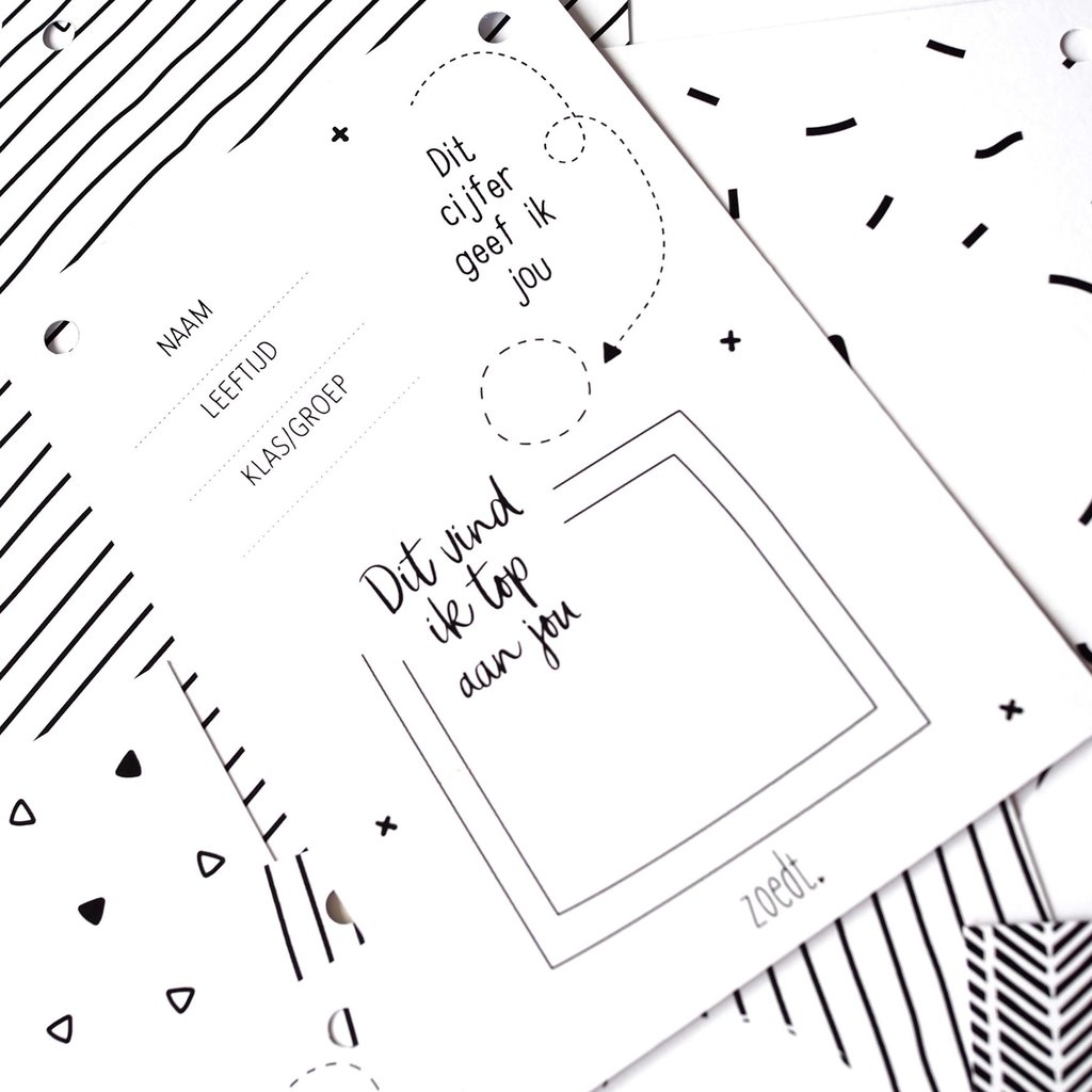 Zoedt zoedt slinger bedankt juf en meester