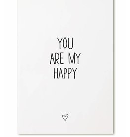 Zoedt kaart a6 Zoedt: you are my happy