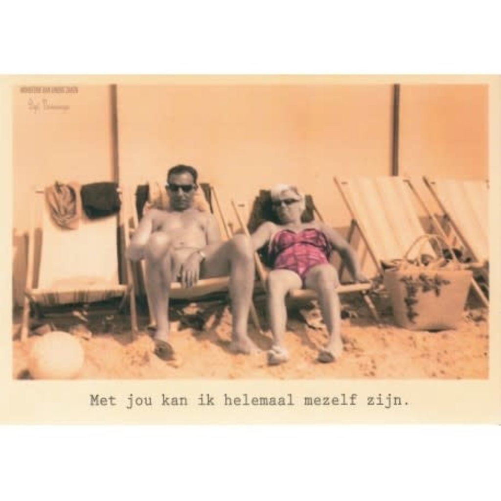 Ministerie van unieke zaken ministerie van unieke zaken: kaart a6 - met jou kan ik helemaal mezelf zijn