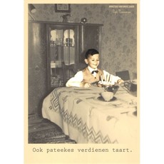 Ministerie van unieke zaken ministerie van unieke zaken: kaart a6 - Ook pateekes verdienen taart