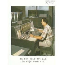 Ministerie van unieke zaken ministerie van unieke zaken: kaart a6 - Ik ben blij dat gij in mijn team zit