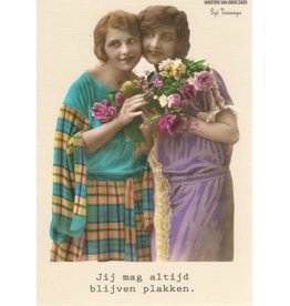 Ministerie van unieke zaken ministerie van unieke zaken: kaart a6 - Jij mag altijd blijven plakken