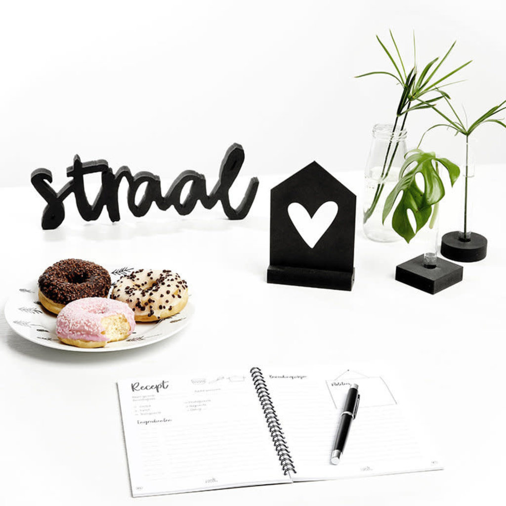 Zoedt Zoedt: STRAAL van zwart hout