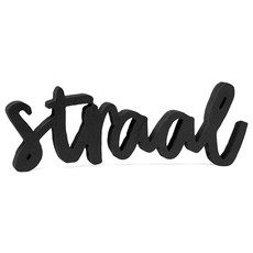 Zoedt Zoedt: STRAAL van zwart hout