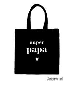 Miek in vorm miek in vorm tas super papa