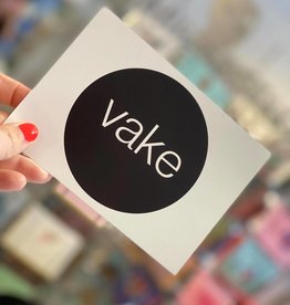 kaartje a6: VAKE