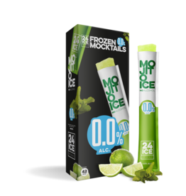 24 ICE Frozen cocktails 24 Ice Frozen Cocktails: 0.0% Mojito 5-pack