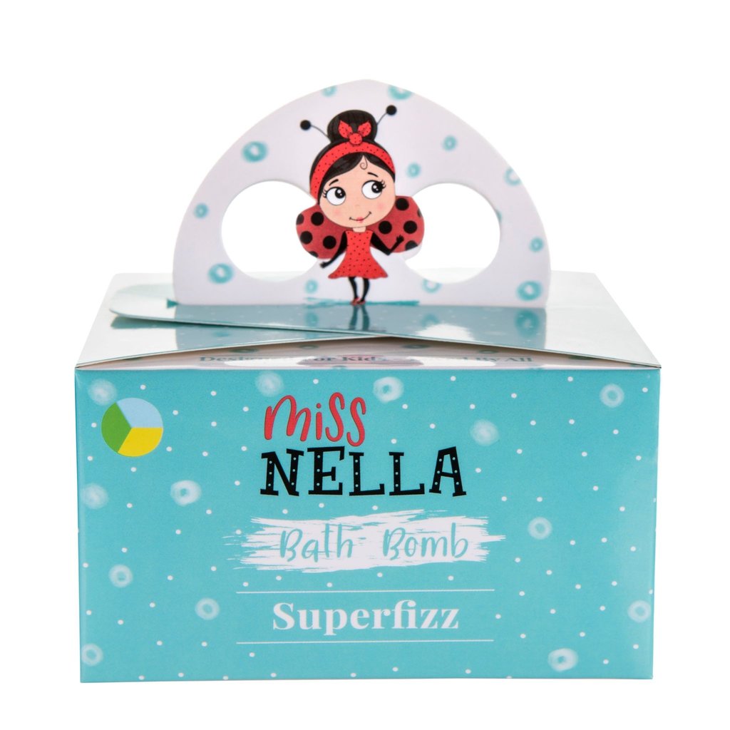 Miss Nella Miss Nella: Bath Bombs Superfizz pack of 3