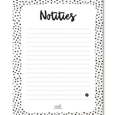 Zoedt Zoedt: Notitieblok A5 Notities - dots patroon