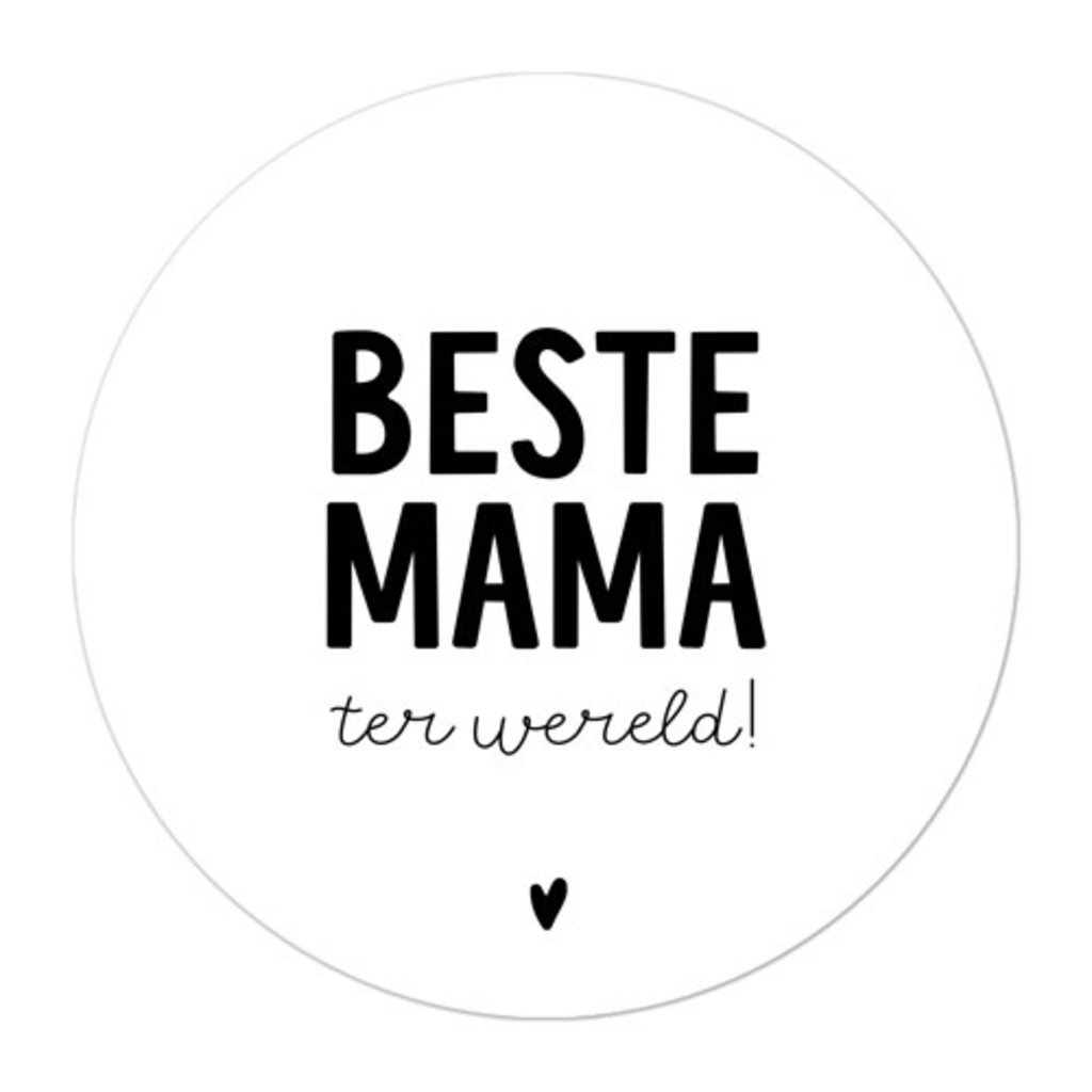 Hofje van Kieka Hofje van Kieka magneet - beste mama ter wereld