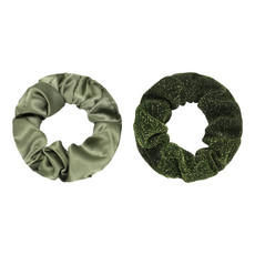 Yehwang Yehwang: scrunchies per 2 - groen