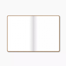 Studio stationery Studio stationery My Brown Bullet journal Free Your Mind
